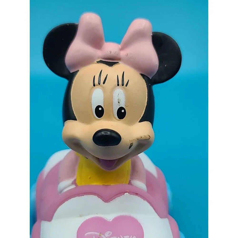Clementoni Disney Mickey & Minnie Vinyl Push Car Toys